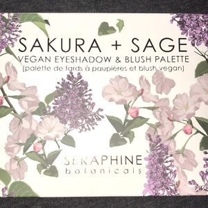 SAKURA + SAGE vegan eyeshadow & blush palette